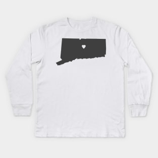 Connecticut Love Kids Long Sleeve T-Shirt
